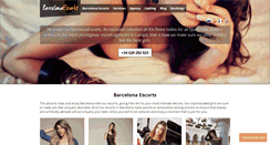 Desktop Screenshot of barcelonaescorts.com